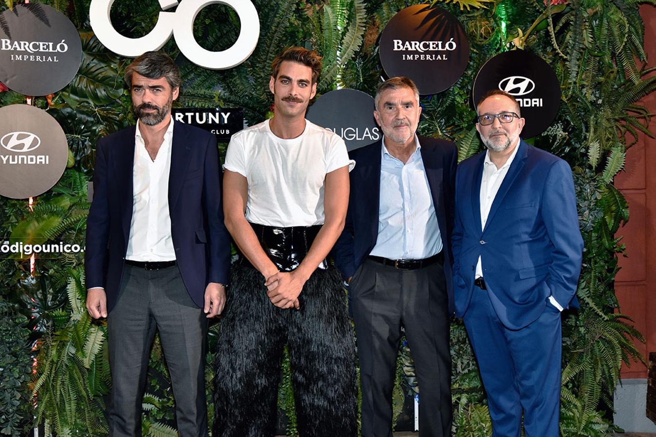 Luis Enríquez, Jon Kortajarena, Iñaki Arechabaleta y Juan José Esteban. 