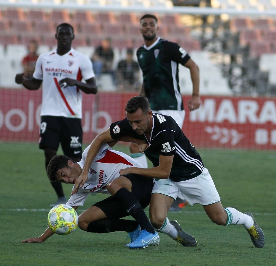 La afición blanquiverde y lo más destacado del Sevilla Atlético-Córdoba CF, en imágenes