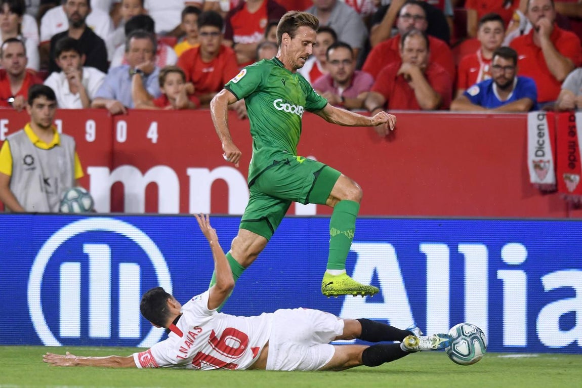 En imágenes, la victoria del Sevilla FC ante la Real Sociedad