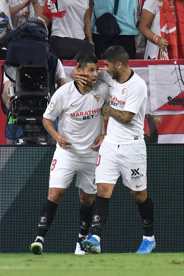 En imágenes, la victoria del Sevilla FC ante la Real Sociedad