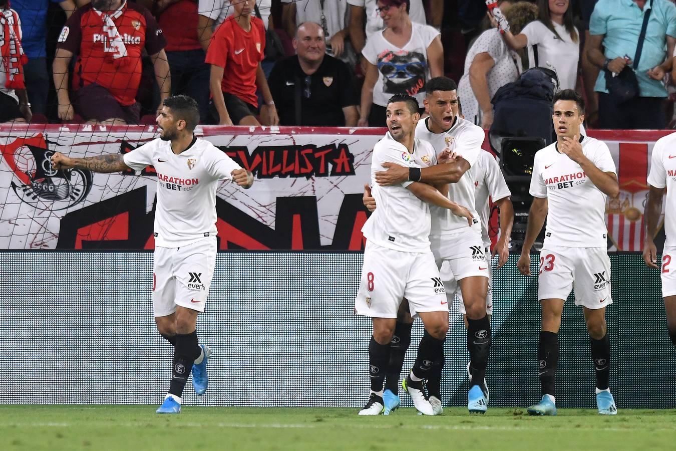 En imágenes, la victoria del Sevilla FC ante la Real Sociedad