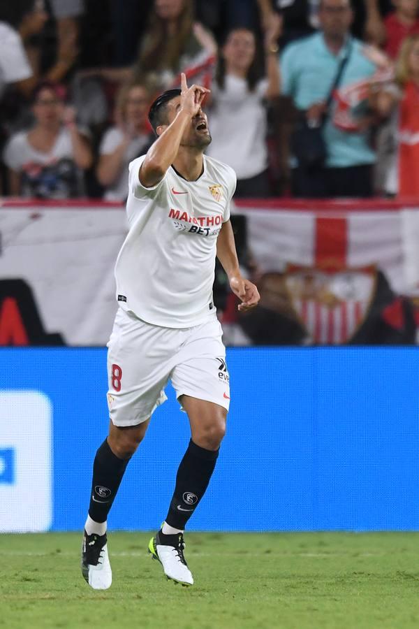 En imágenes, la victoria del Sevilla FC ante la Real Sociedad