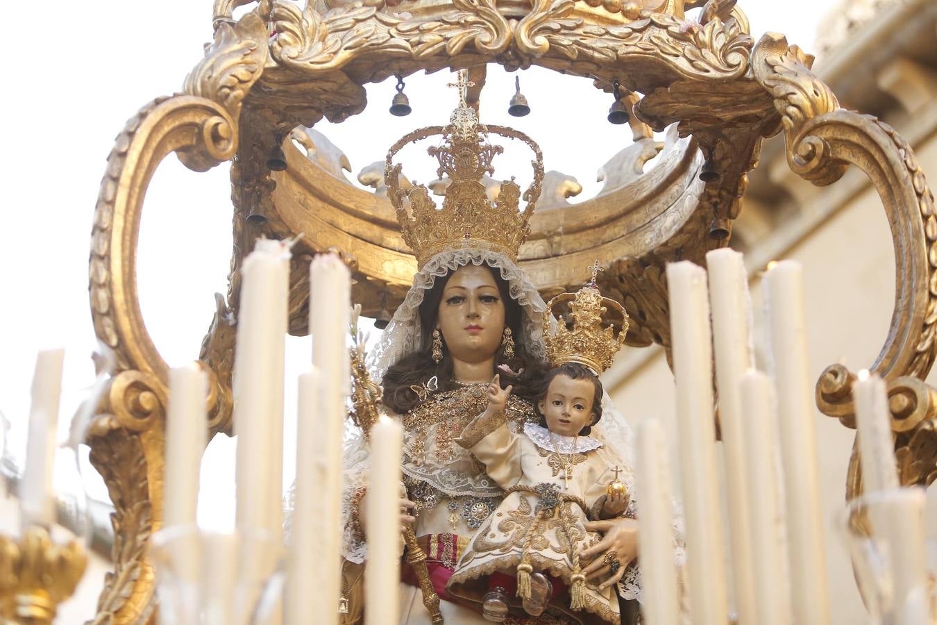 La procesión de la Virgen del Socorro de Córdoba, en imágenes