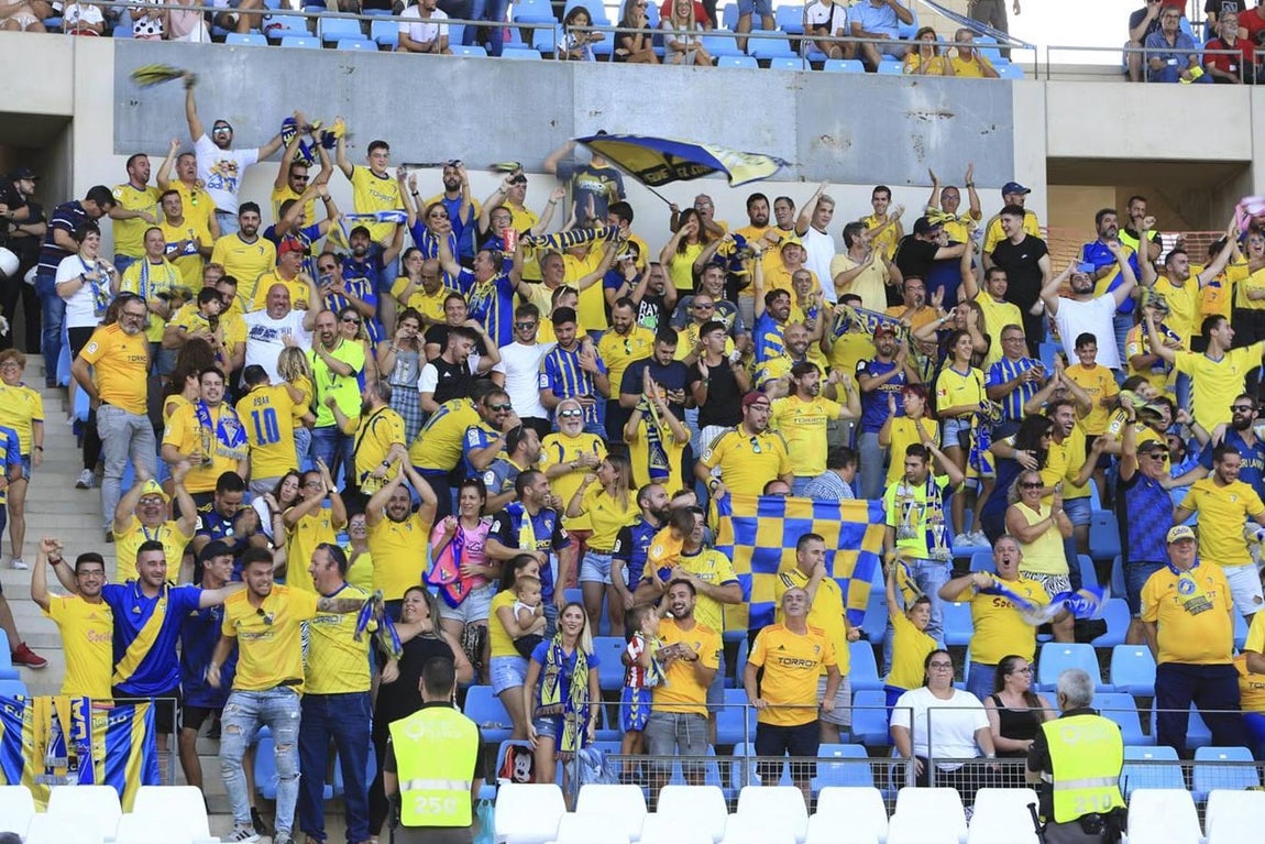 Las mejores imágenes del partido Almería-Cádiz (1-2)