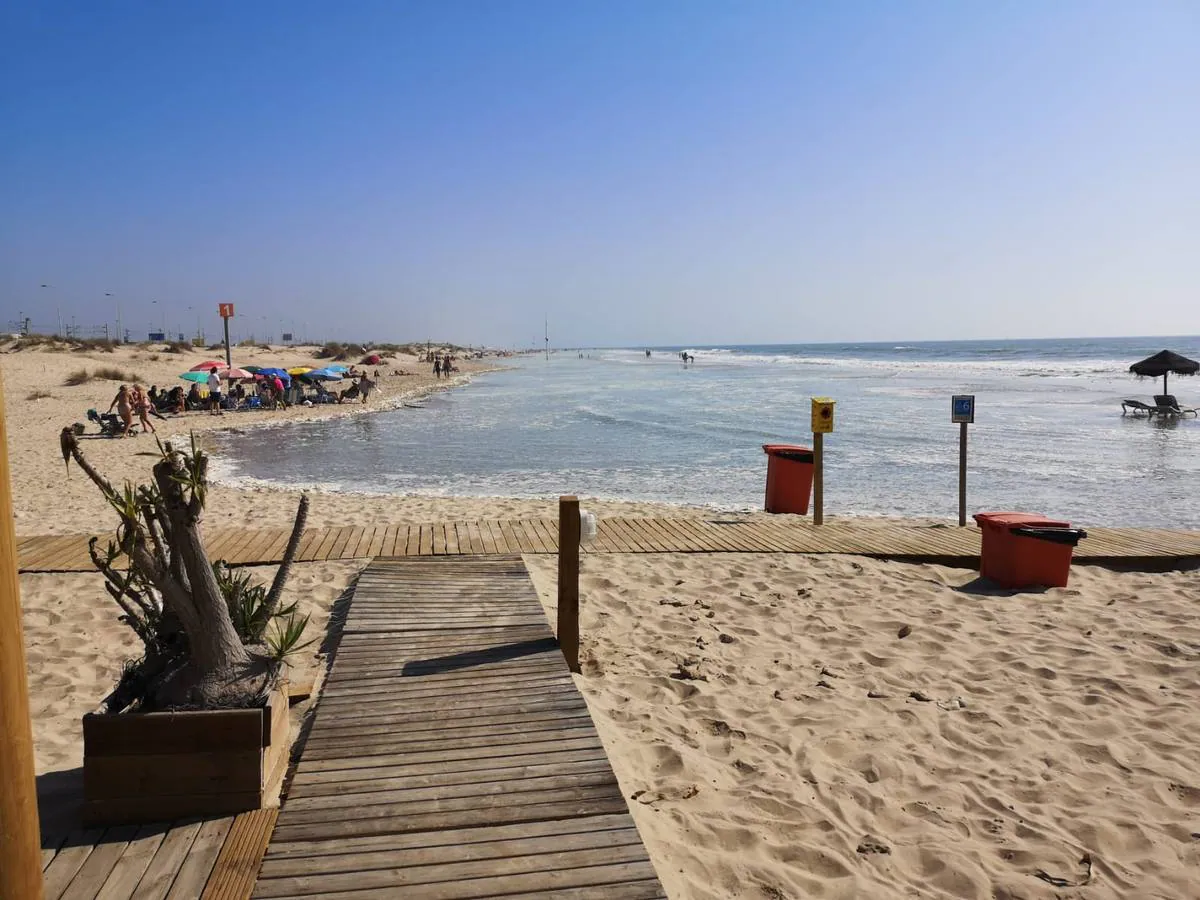 Elevado coeficiente de mareas en las playas de Cádiz