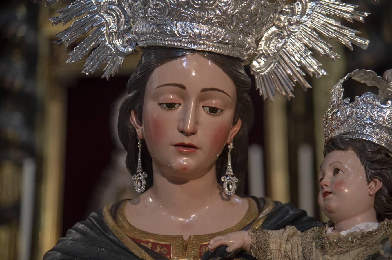 La Virgen del Rosario de San Vicente, tras la restauración