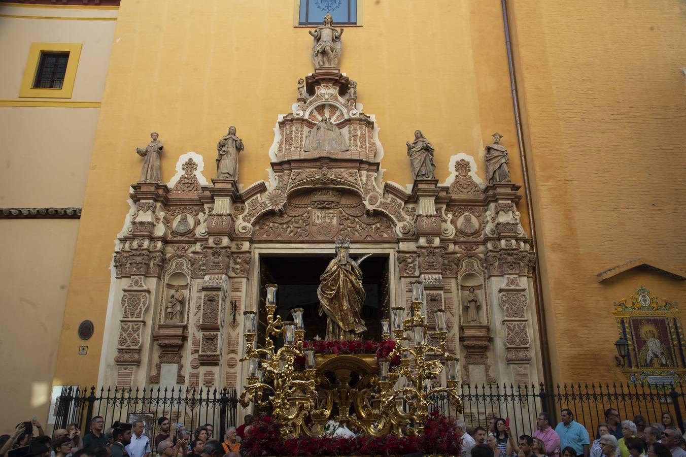 Santa Lucía volvió a salir desde Santa Catalina