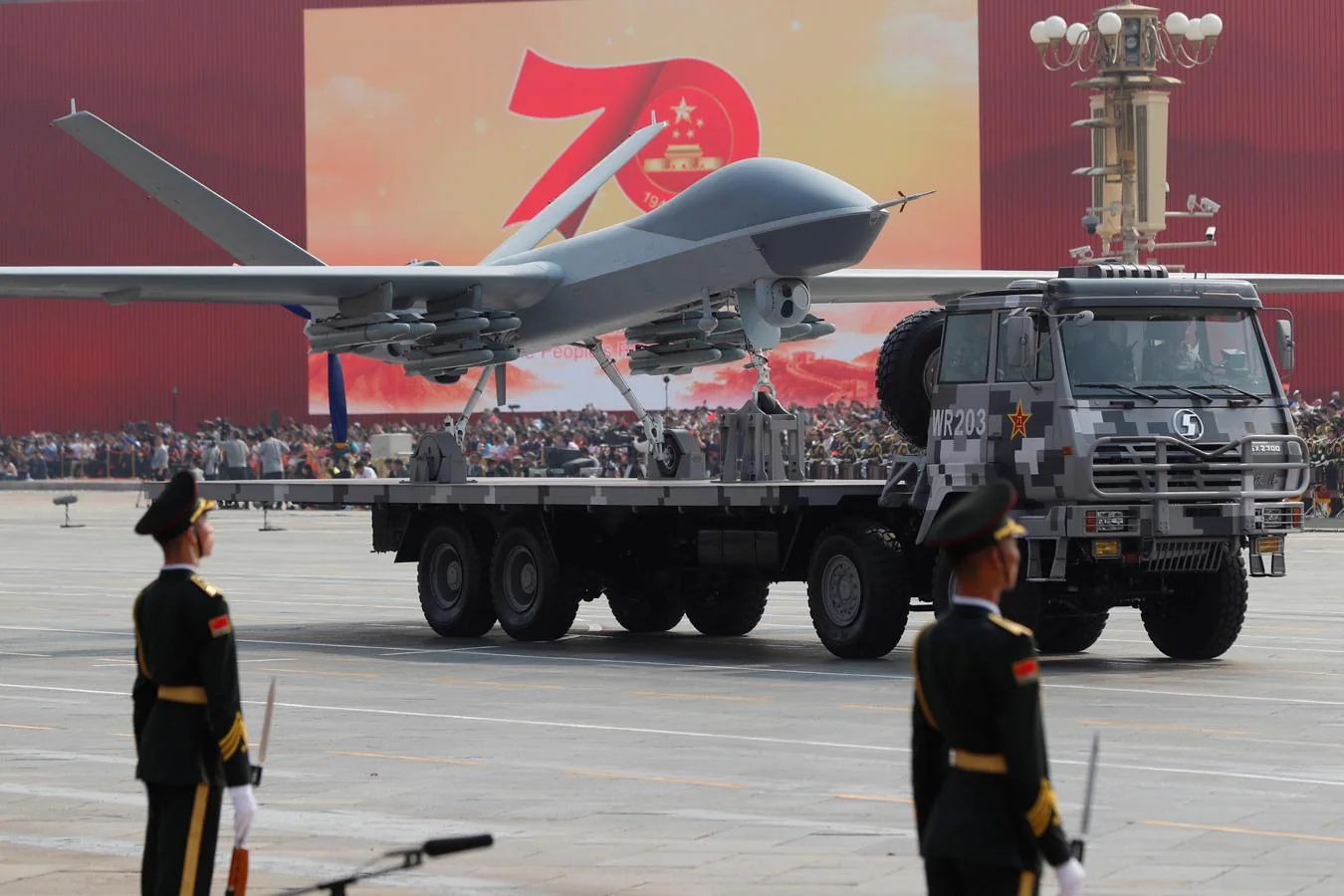 La impresionante exhibición del nuevo misil hipersónico de China. 