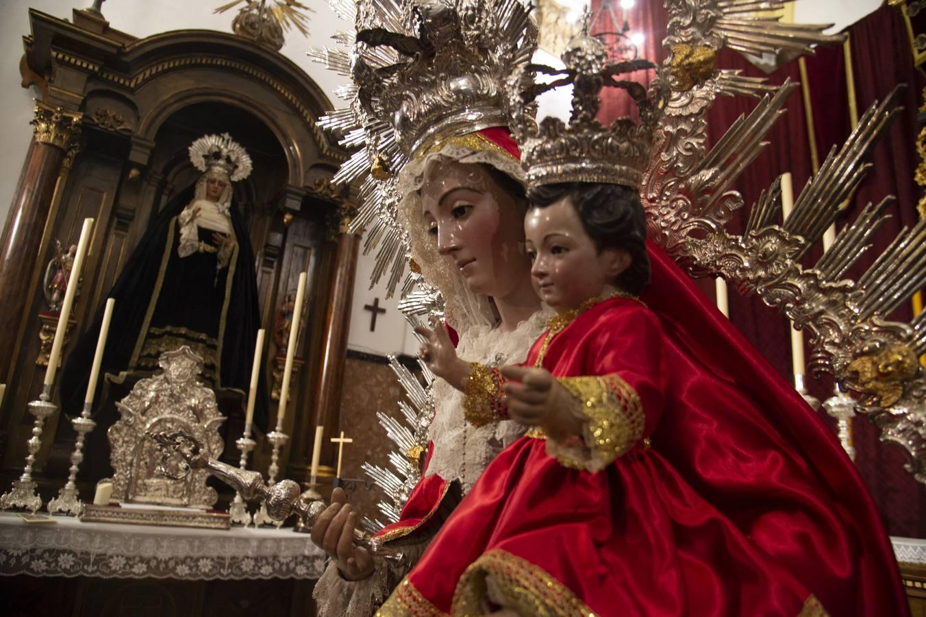 La Virgen del Rosario, en Montserrat