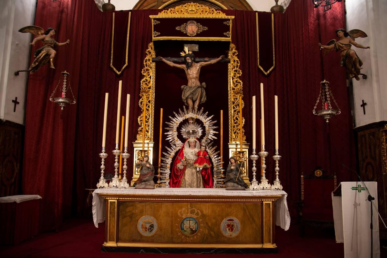 La Virgen del Rosario, en Montserrat