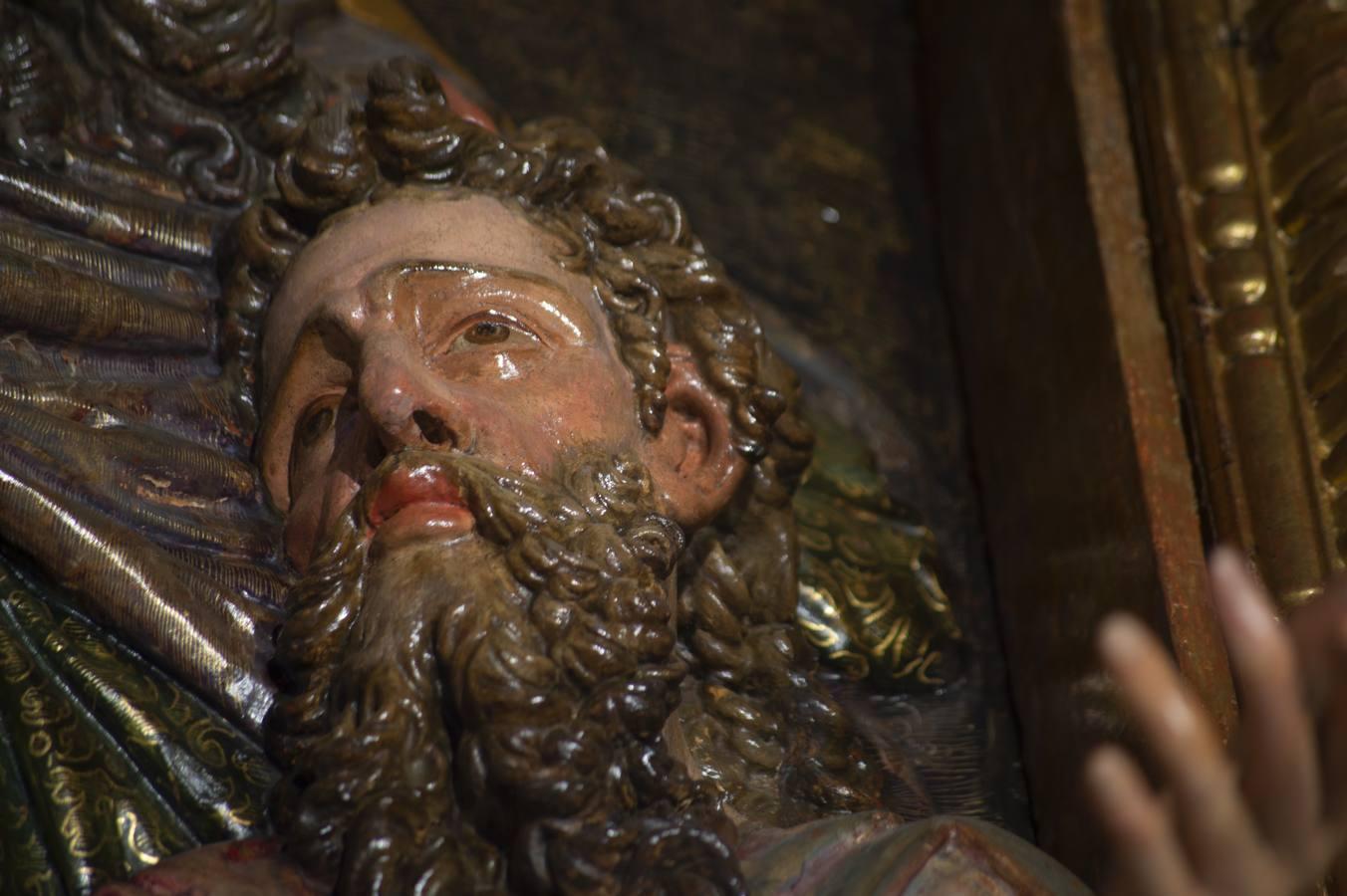 Los detalles de la restauración del retablo de los Ponce de León