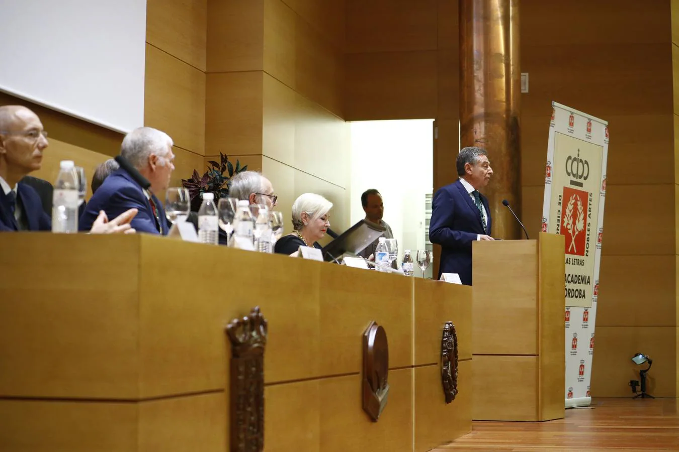 La apertura del curso en la Real Academia de Córdoba, en imágenes
