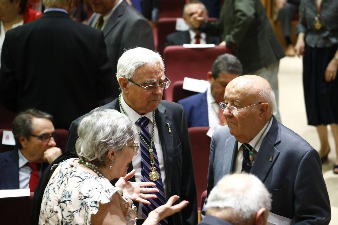 La apertura del curso en la Real Academia de Córdoba, en imágenes
