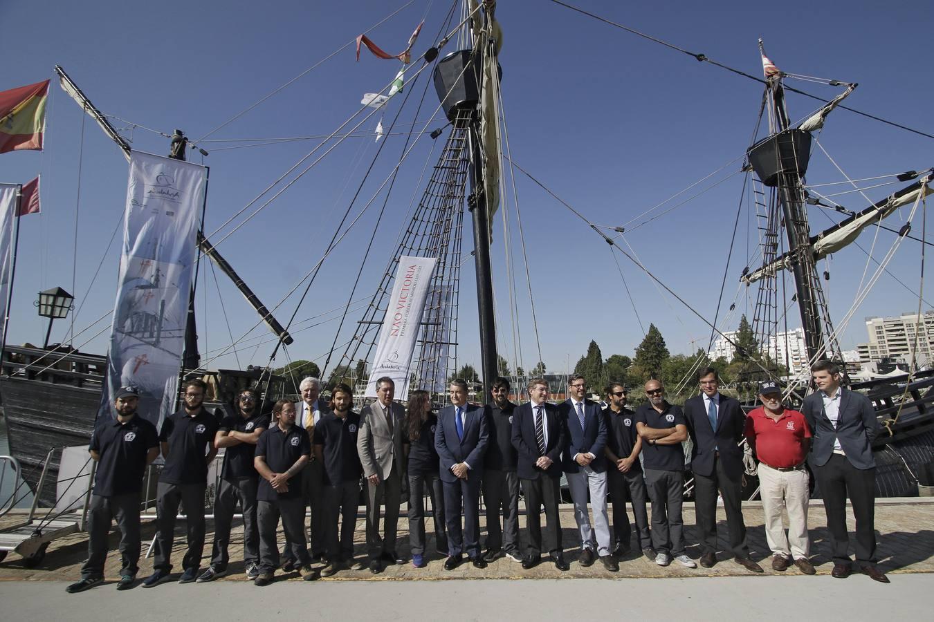El alcalde inaugura el Festival Marítimo que conmemora el V centenario de la circunnavegación