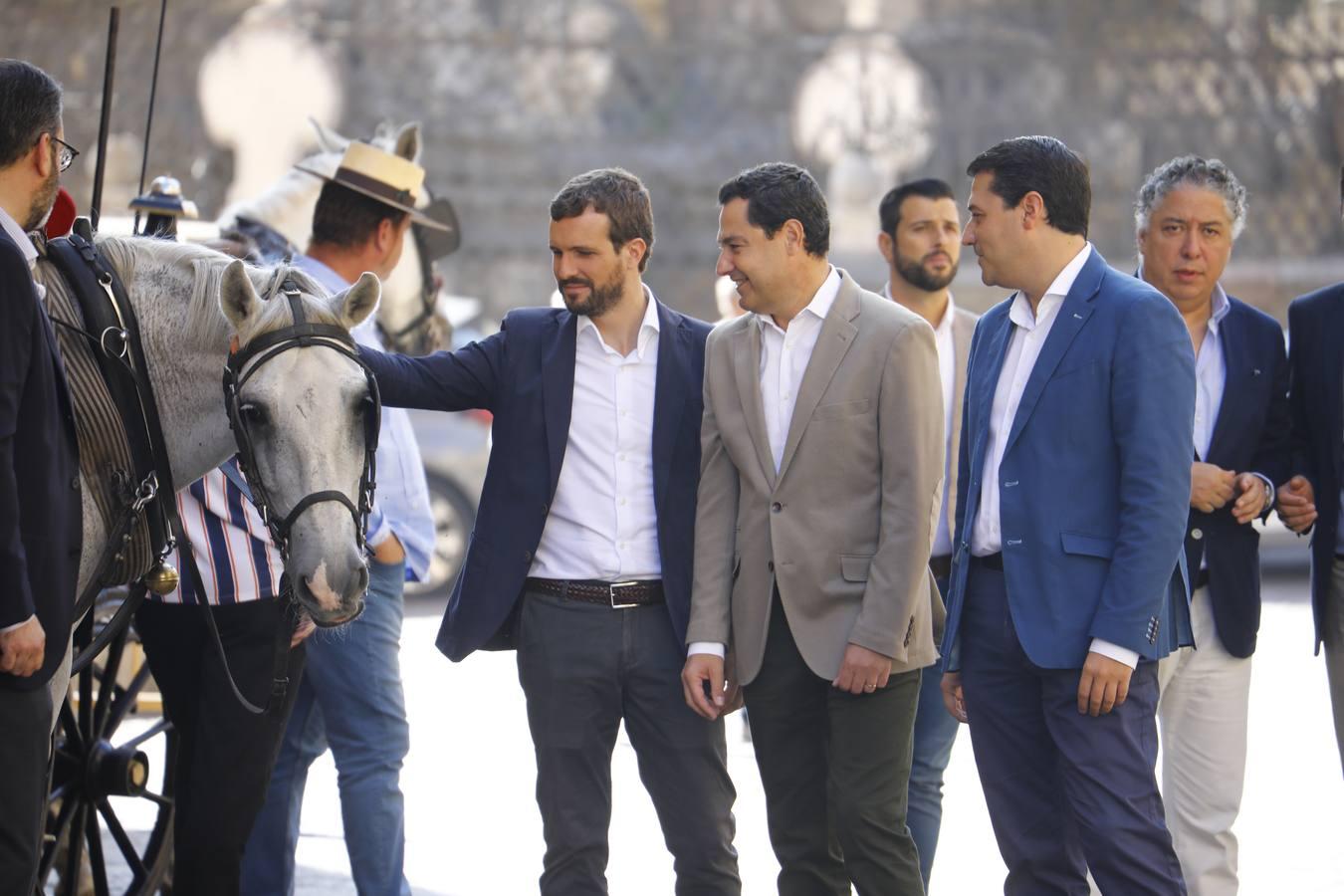 El paso de Pablo Casado por la Convención Económica del PP en Córdoba, en imágenes