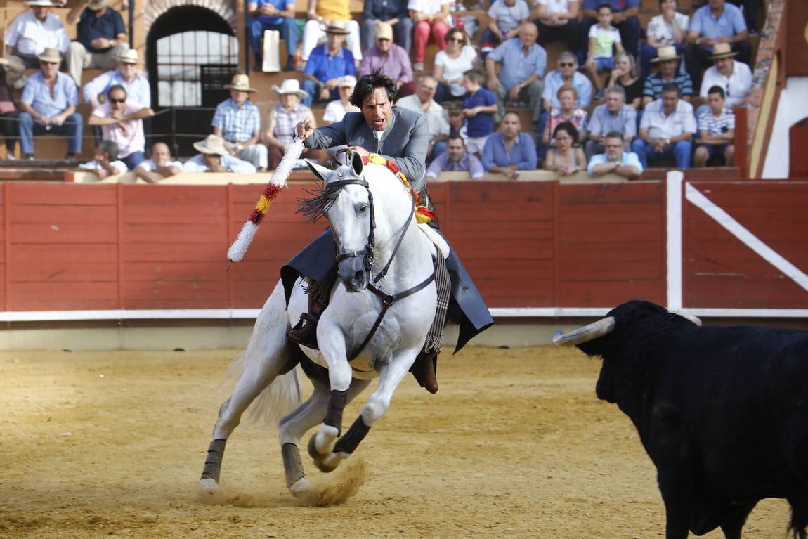 La corrida de rejones en Montoro, en imágenes