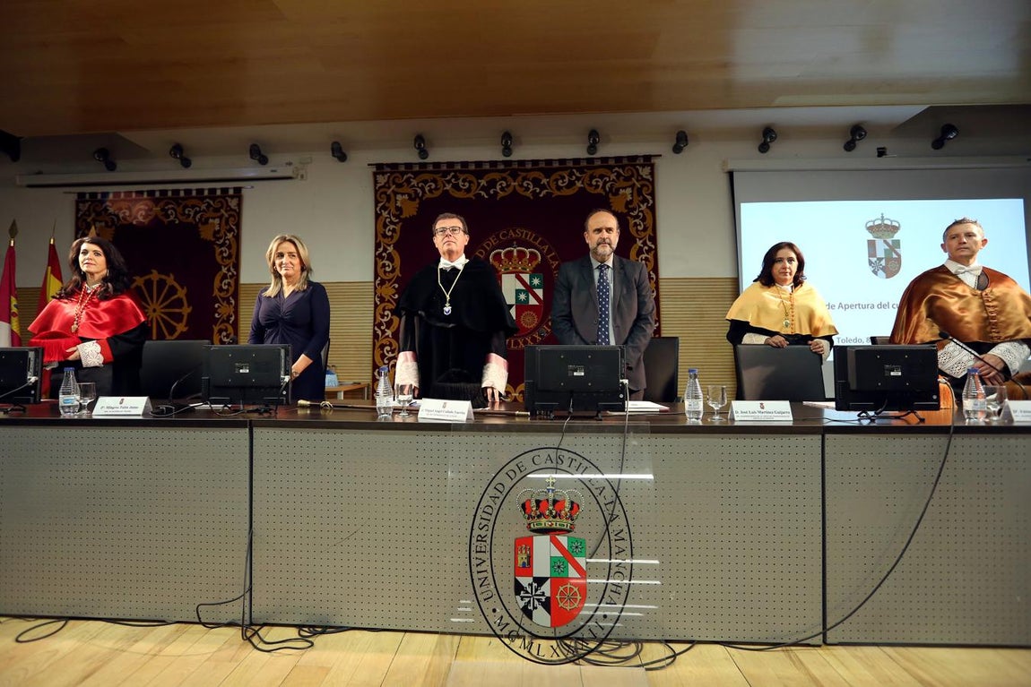 La inauguración del curso de la UCLM, en imágenes