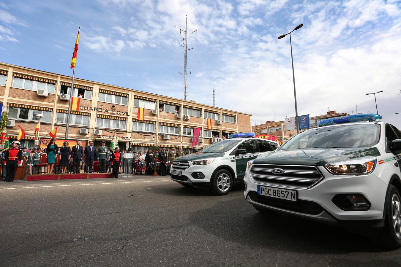 El acto de la patrona de la Guardia Civil en Toledo, en imágenes