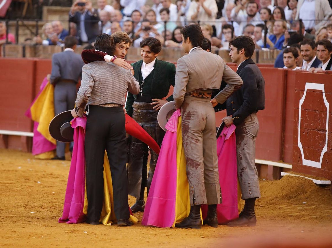 González Écija, Morante de la Puebla, Diego Ventura, Cayetano Rivera, Pablo Aguado y Miguel Ángel Perera
