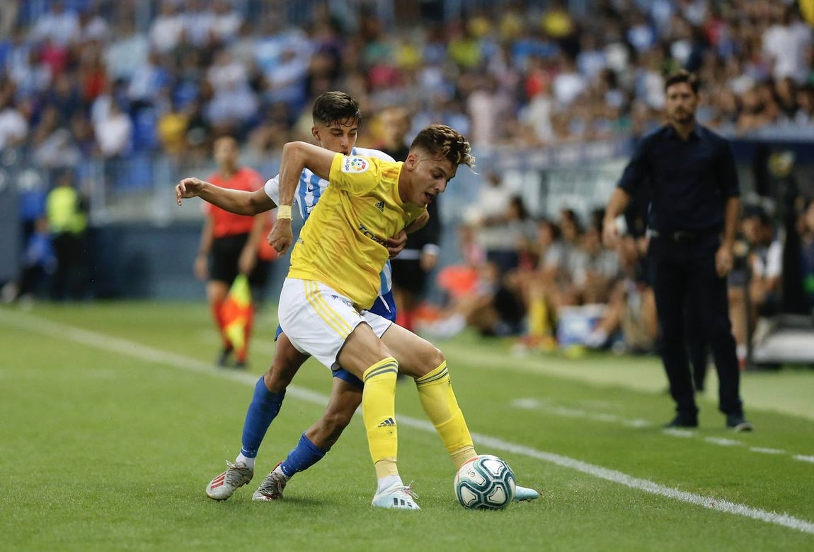 Las imágenes del Málaga - Cádiz