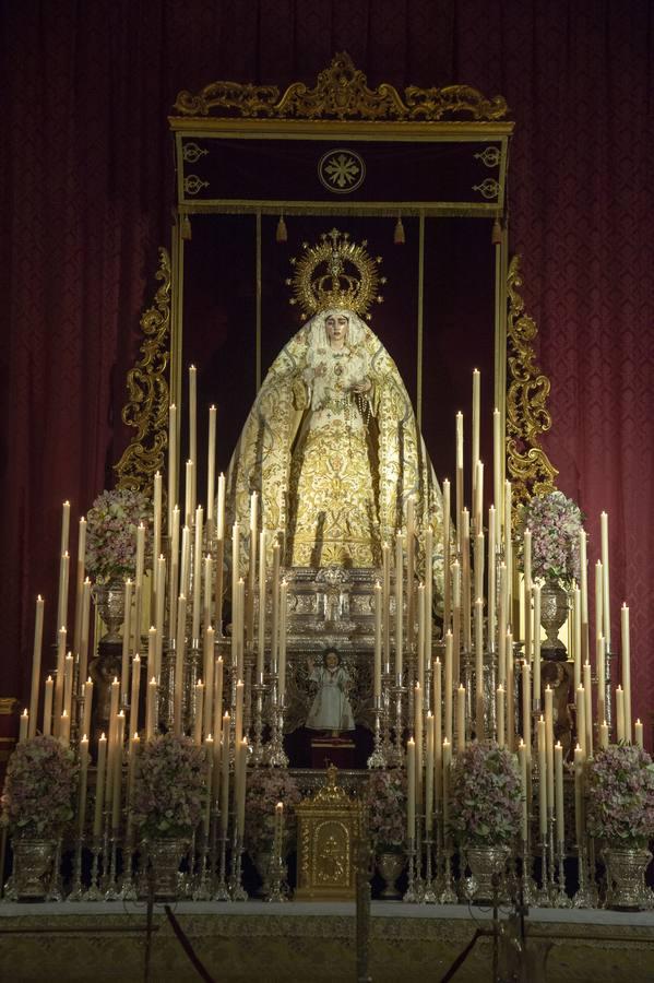 Altar de cultos de la Virgen de la Salud de San Gonzalo
