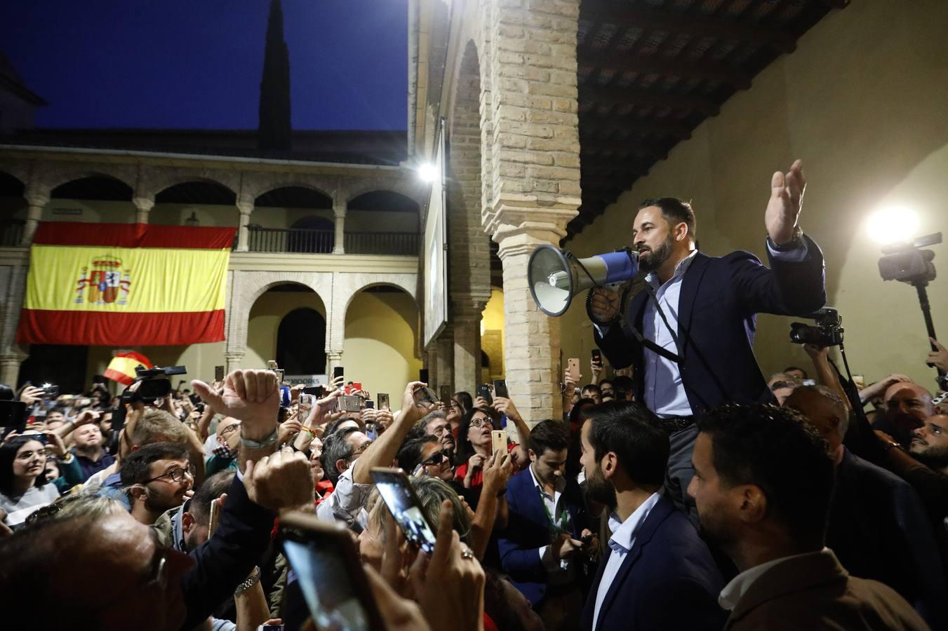 El mitin de Vox con Santiago Abascal en Córdoba, en imágenes