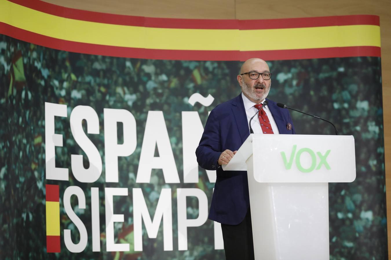 El mitin de Vox con Santiago Abascal en Córdoba, en imágenes