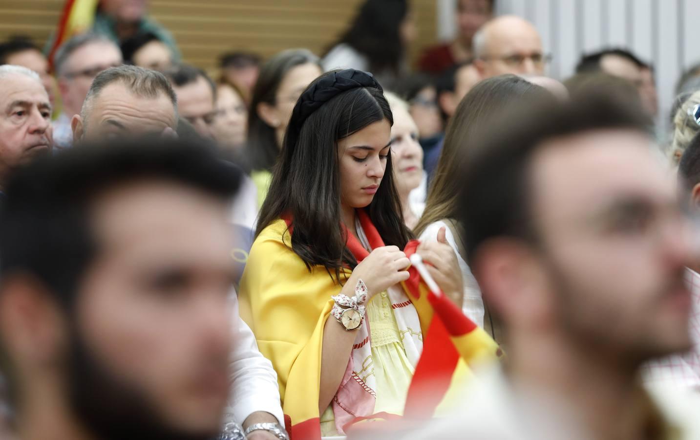 El mitin de Vox con Santiago Abascal en Córdoba, en imágenes