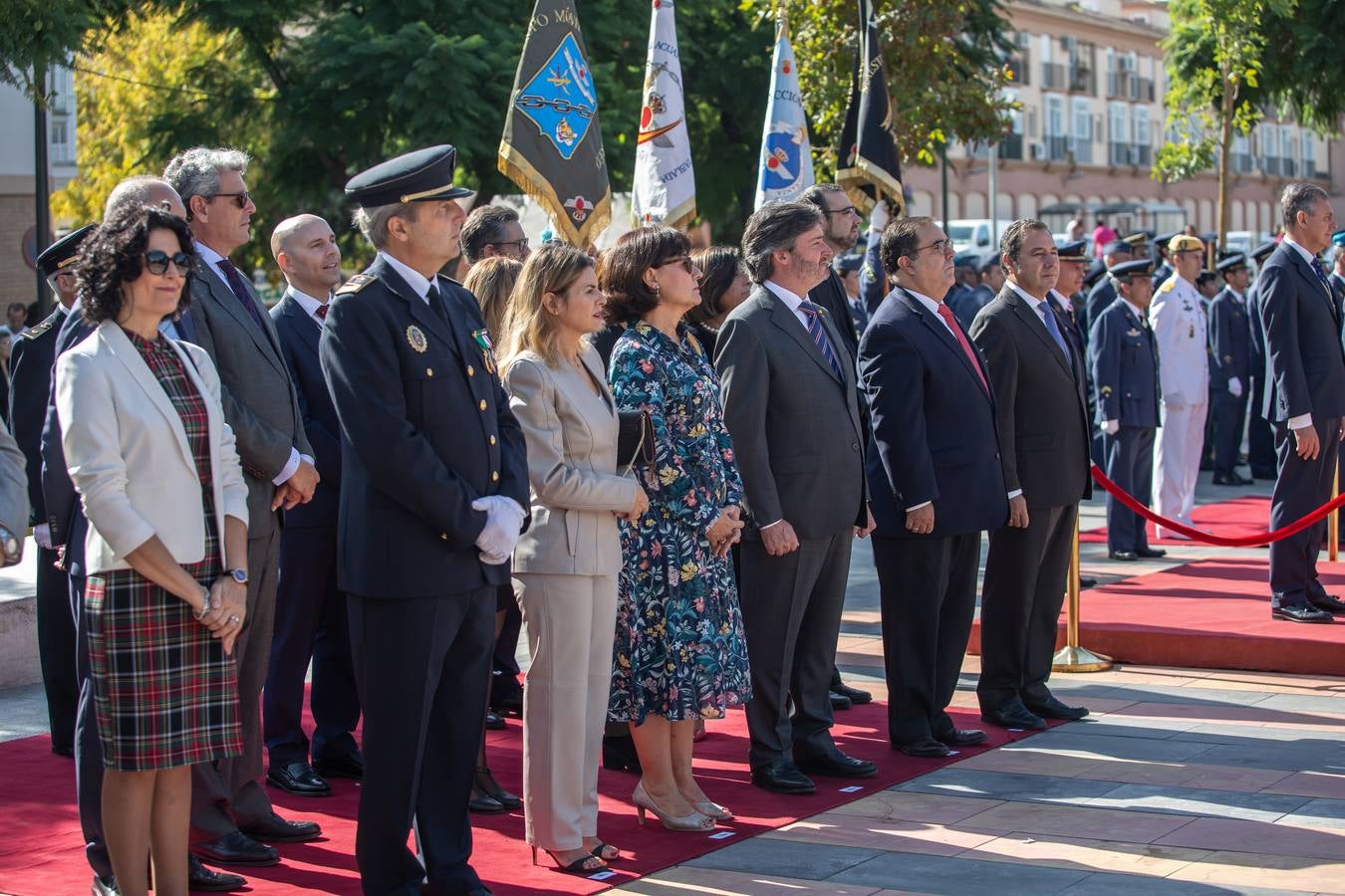 En imágenes, jura de bandera civil en Tomares