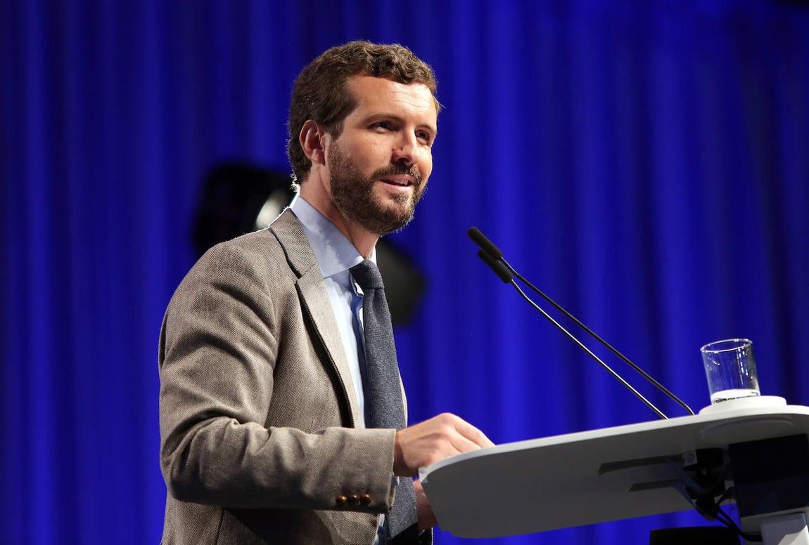 Acto preelectoral de Pablo Casado en Toledo