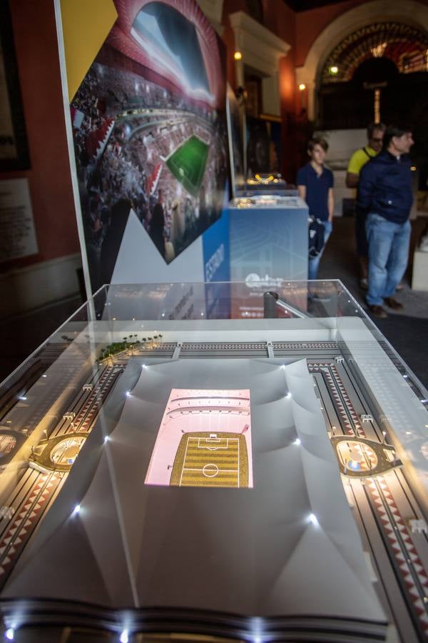 Los estadios del mundial de Qatar en miniatura