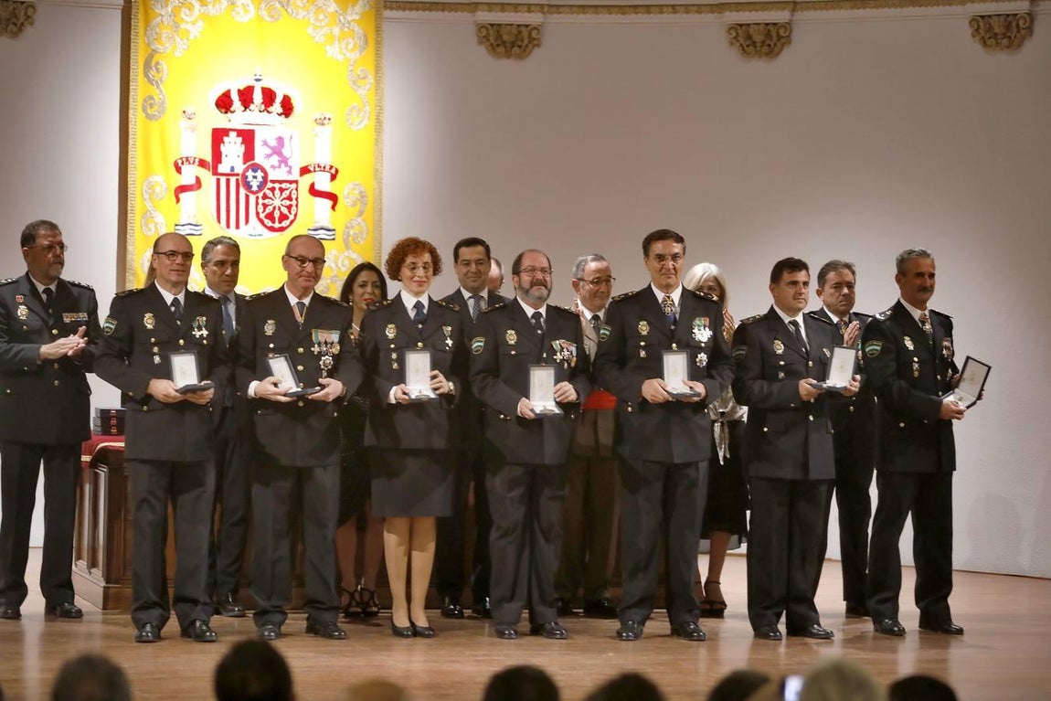 25 aniversario de la Policía autonómica de Andalucía, en Sevilla