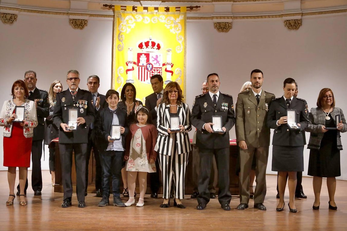 25 aniversario de la Policía autonómica de Andalucía, en Sevilla