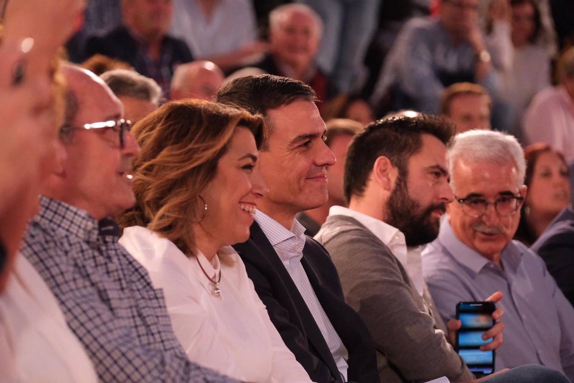 Fotos: Pedro Sánchez y Susana Díaz en Cádiz