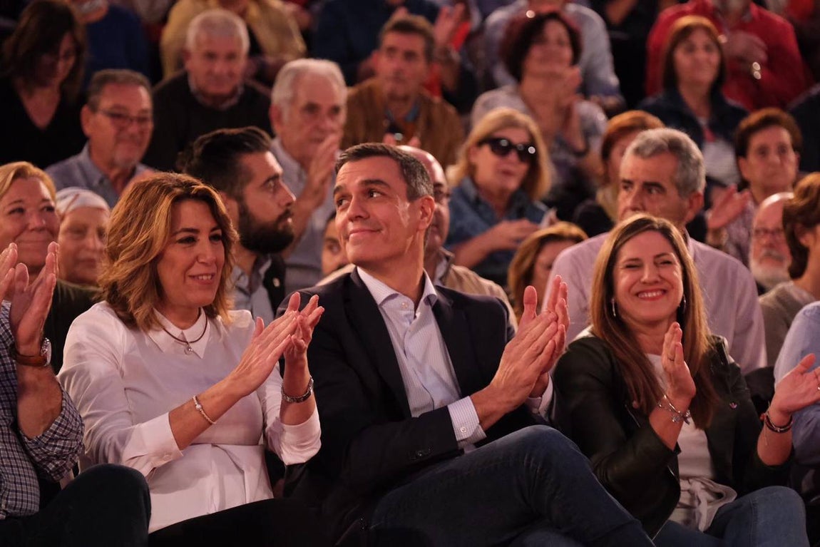 Fotos: Pedro Sánchez y Susana Díaz en Cádiz