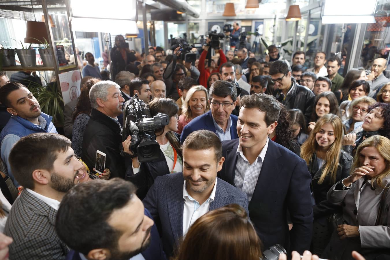 El acto de Albert Rivera en Córdoba, en imágenes