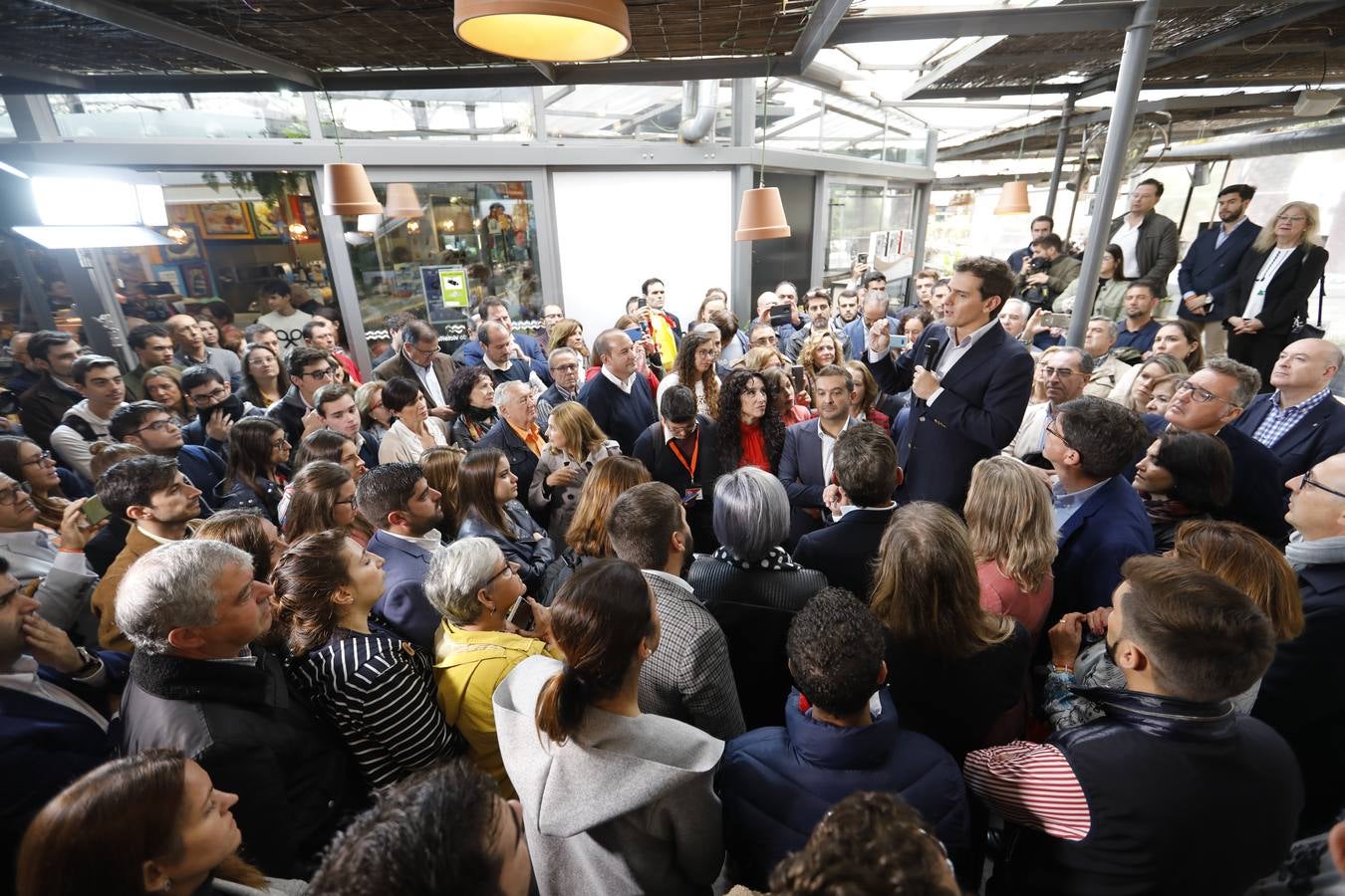 El acto de Albert Rivera en Córdoba, en imágenes