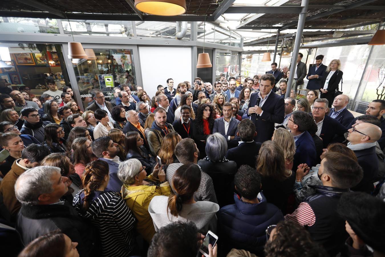 El acto de Albert Rivera en Córdoba, en imágenes