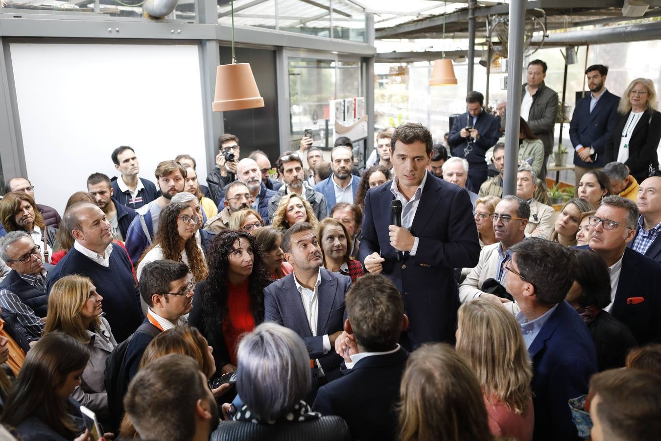 El acto de Albert Rivera en Córdoba, en imágenes