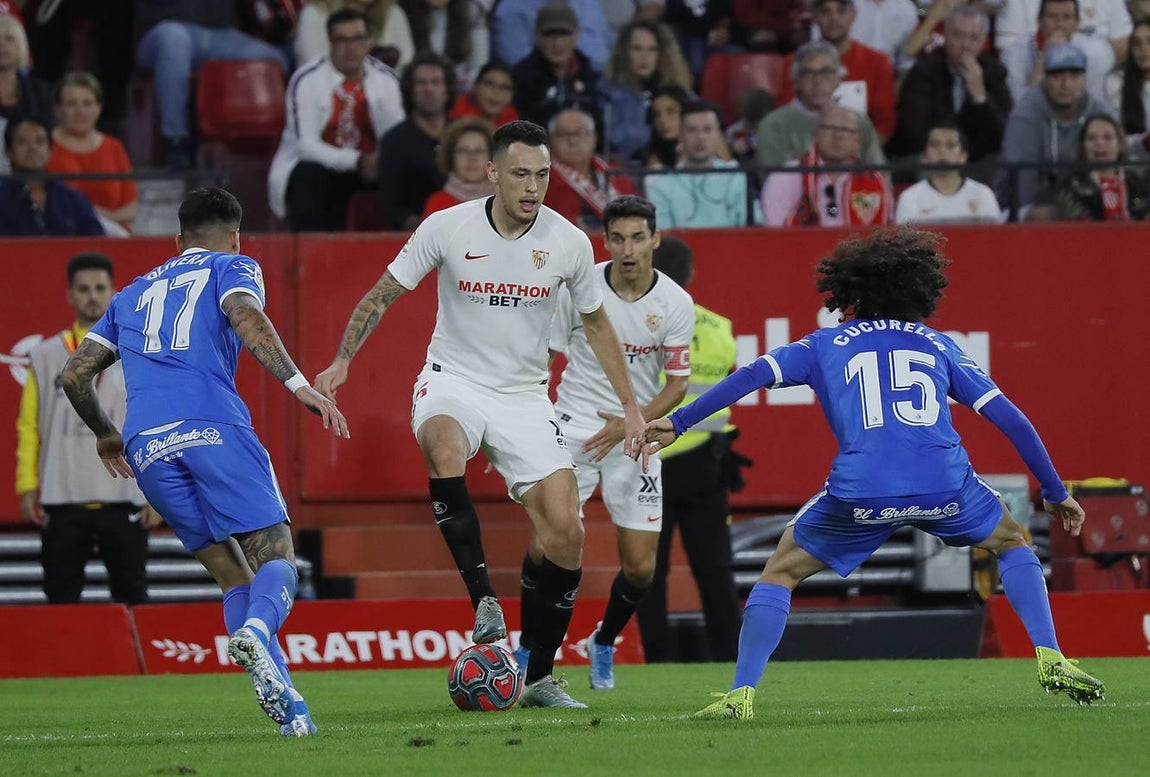 Las mejores imágenes de la victoria del Sevilla ante el Getafe