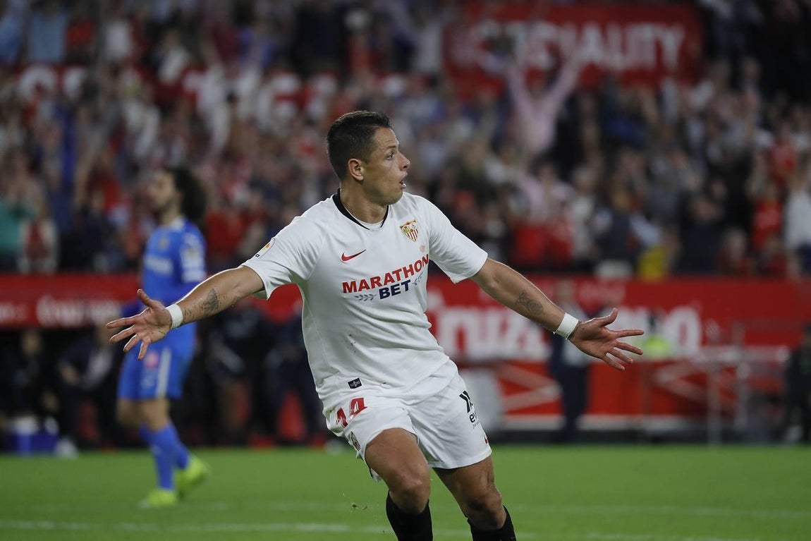 Las mejores imágenes de la victoria del Sevilla ante el Getafe