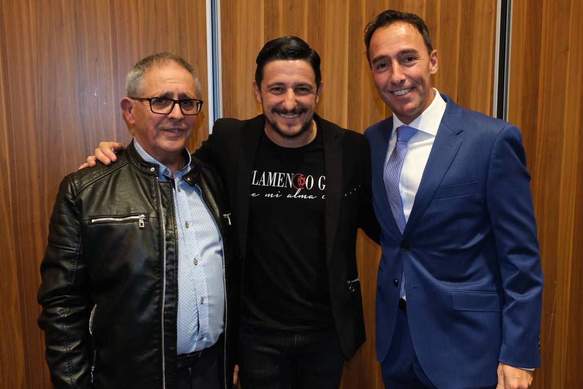 Jesús García, David Palomar y José Manuel Cossi. 