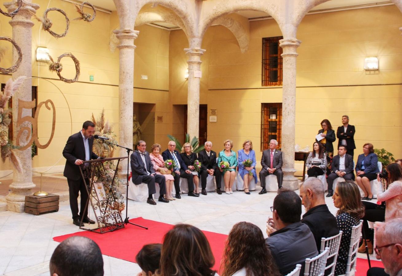 En imágenes: La celebración de las bodas de oro en Torrijos