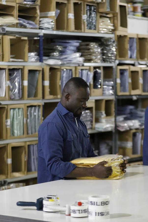 El centro logístico de Silbon en Córdoba, en imágenes