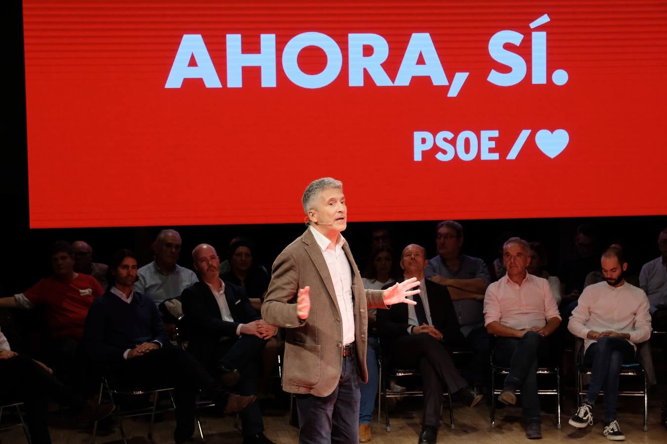 FOTOS: Fernando Grande-Marlaska inicia campaña en Jerez