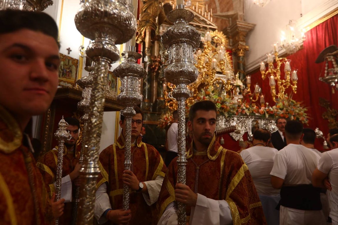 Procesión de la Virgen de la Palma Coronada