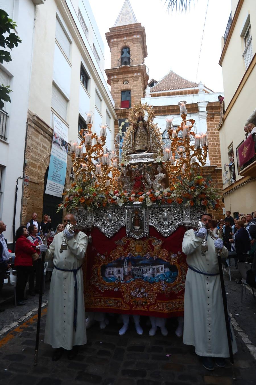Procesión de la Virgen de la Palma Coronada