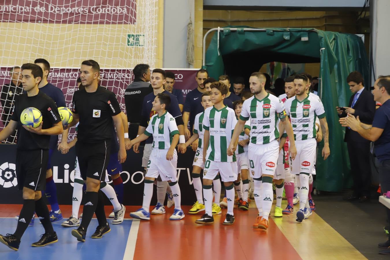 El partido del Córdoba Patrimonio ante el Barcelona, en imágenes