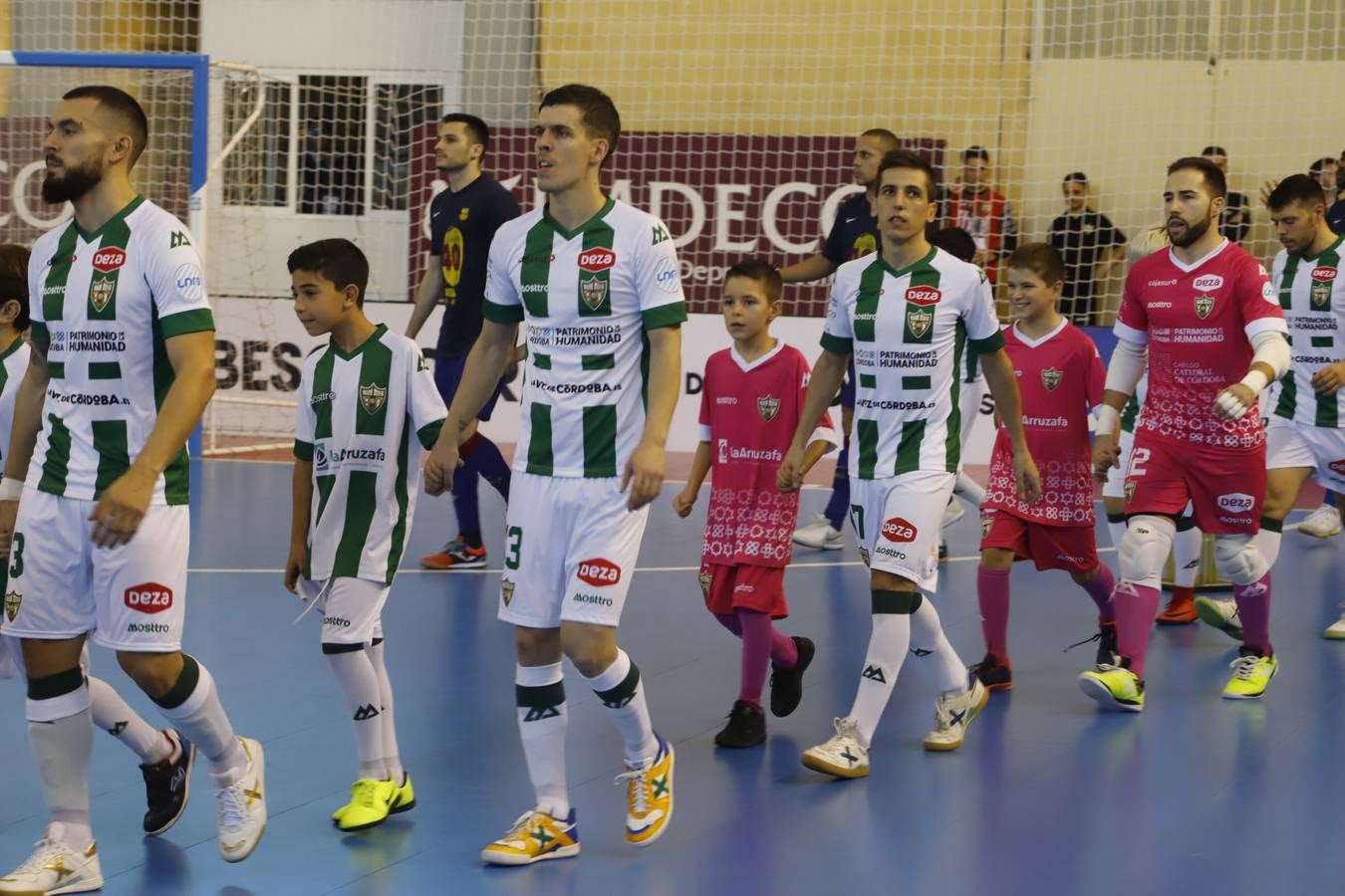 El partido del Córdoba Patrimonio ante el Barcelona, en imágenes