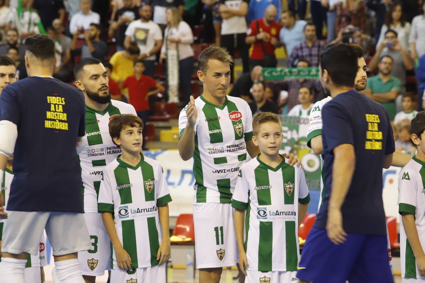 El partido del Córdoba Patrimonio ante el Barcelona, en imágenes